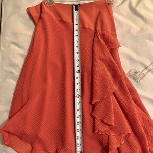 Theory Coral skirt 4 silk/cotton